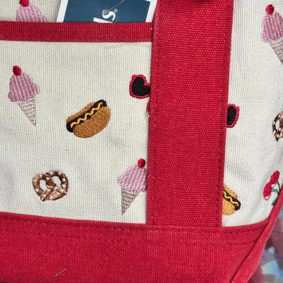 NEW! Viral MADDEN GIRL Carnival Food Gift Set - Tote + Bag Charms and Pouch! - Picture 7 of 7